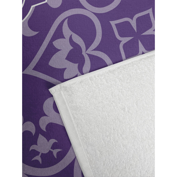 Lotus Flower Golf Towel - Detail