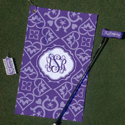 Lotus Flower Golf Towel Gift Set (Personalized)