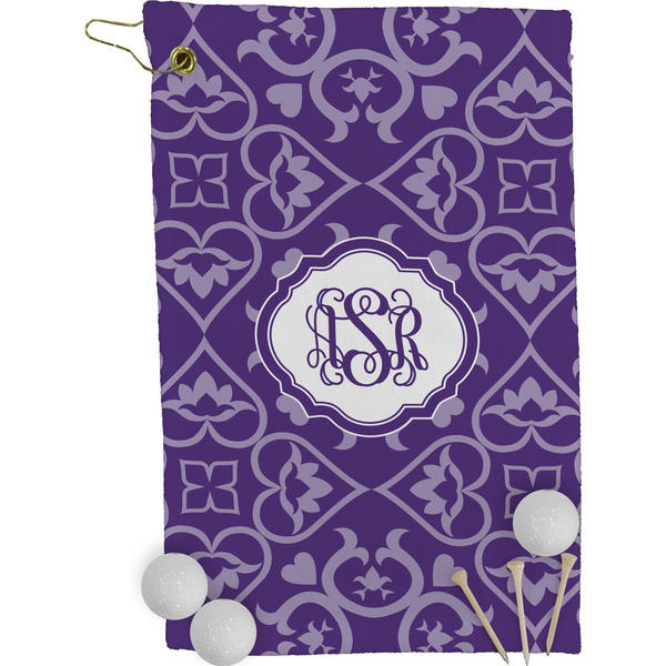 Lotus Flower Golf Towel (Personalized)