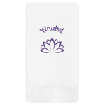 Lotus Flower Guest Towels - Full Color (Personalized)