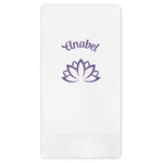Lotus Flower Guest Paper Towels - Full Color (Personalized)