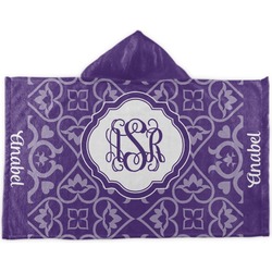 Lotus Flower Kids Hooded Towel (Personalized)