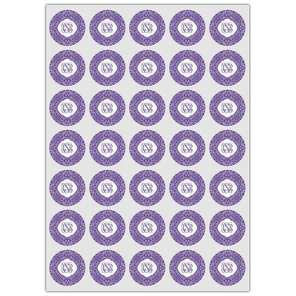 Lotus Flower Icing Circle - XSmall - Set of 35