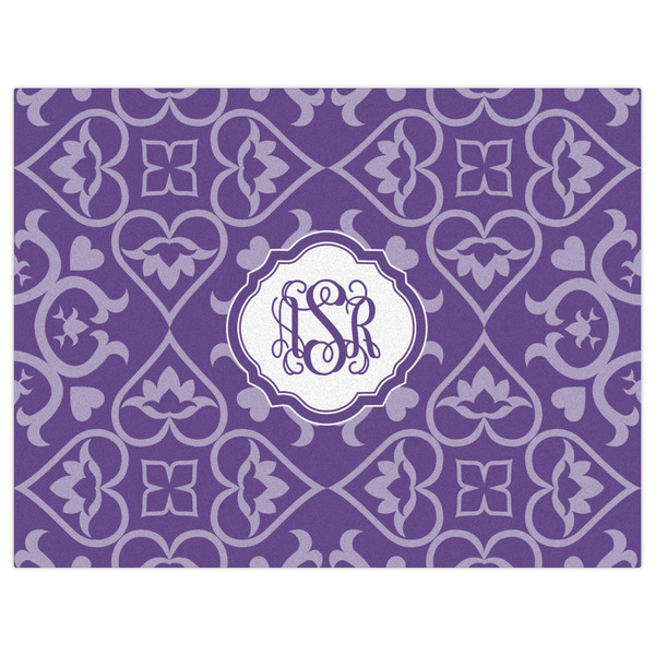 Lotus Flower Indoor / Outdoor Rug - 6'x8' - Front Flat