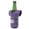 Lotus Flower Jersey Bottle Cooler - ANGLE (on bottle)