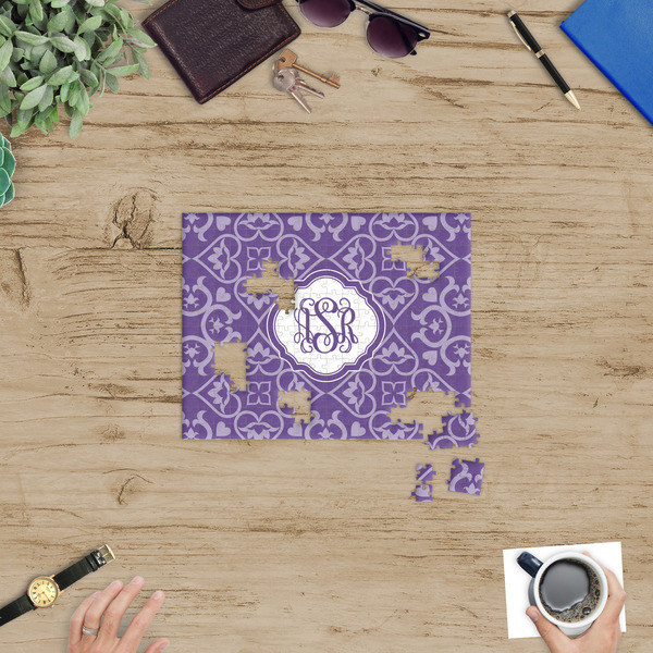 Lotus Flower Jigsaw Puzzle 252 Piece - In Context