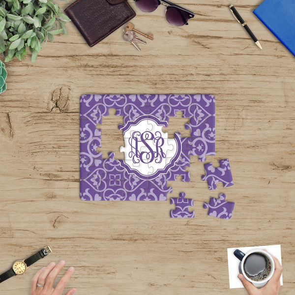 Lotus Flower Jigsaw Puzzle 30 Piece - In Context