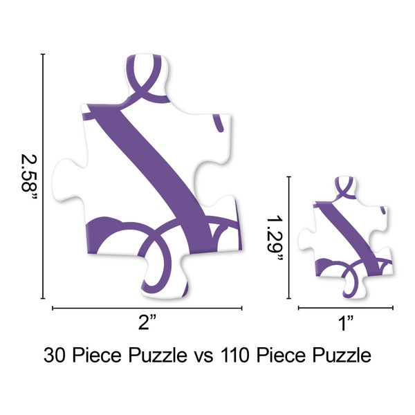 Lotus Flower Jigsaw Puzzle - Piece Comparison