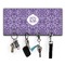 Lotus Flower Key Hanger w/ 4 Hooks & Keys