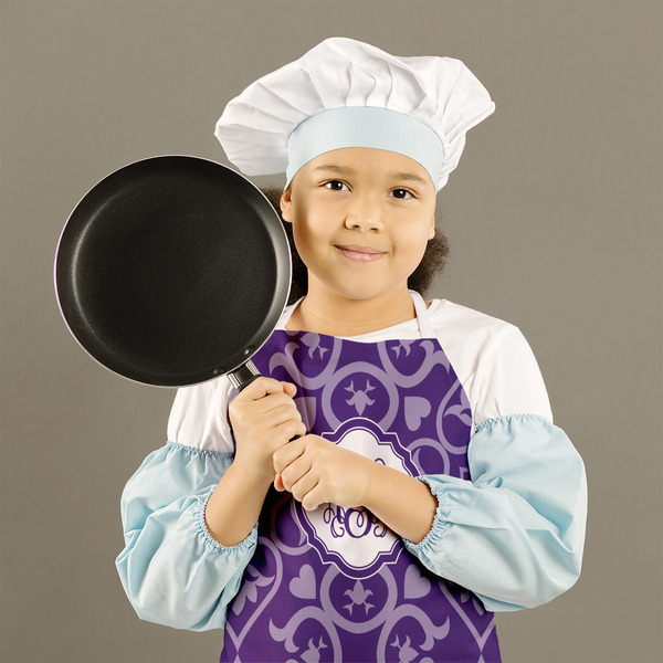 Lotus Flower Kid's Aprons - Medium - Lifestyle