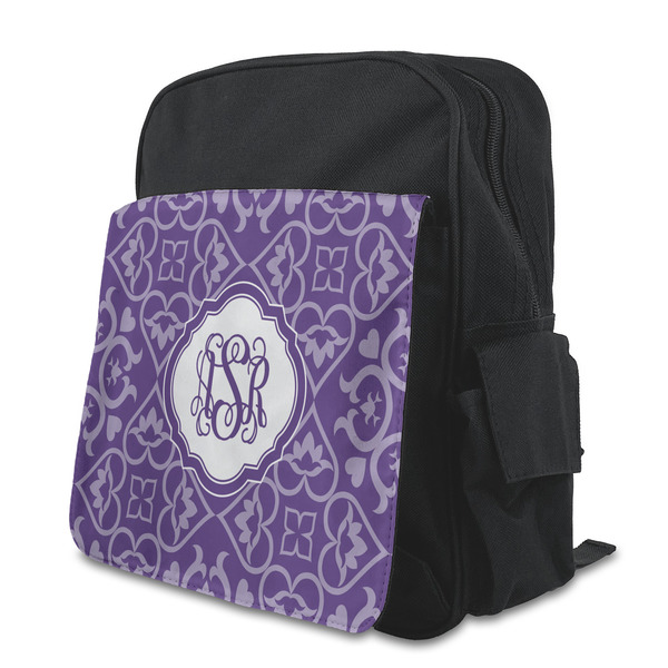 Custom Lotus Flower Preschool Backpack (Personalized)