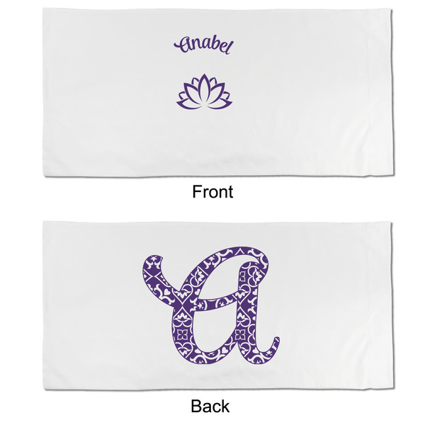 Lotus Flower King Pillow Case - APPROVAL (partial print)