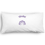 Lotus Flower Pillow Case - King - Graphic (Personalized)