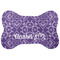 Lotus Flower Bone Shaped Dog Food Mat (Personalized)