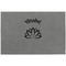 Lotus Flower Large Engraved Gift Box with Leather Lid - Approval