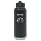 Lotus Flower Water Bottles - Laser Engraved (Personalized)