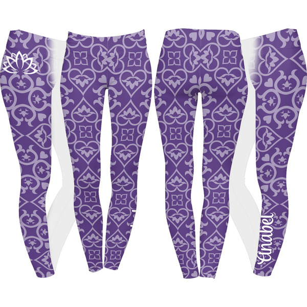 Lotus Flower Leggings Turn Around - Apvl