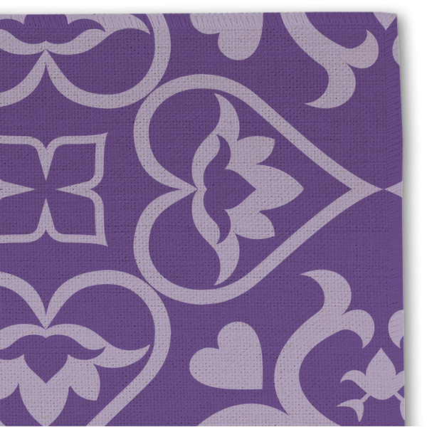 Lotus Flower Linen Placemat - DETAIL