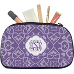 Lotus Flower Makeup / Cosmetic Bag - Medium (Personalized)