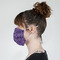 Lotus Flower Mask - Side View on Girl