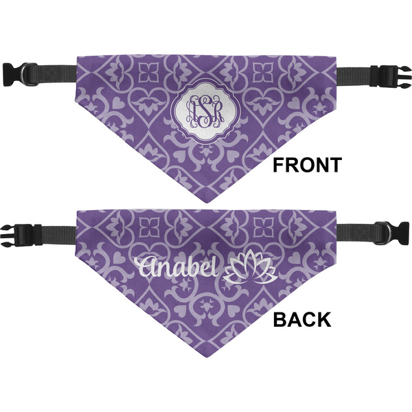 Lotus Flower Medium Dog Bandana Approval