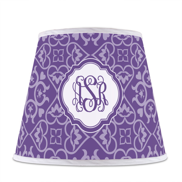 Lotus Flower Poly Film Empire Lampshade - Front View