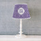Lotus Flower Poly Film Empire Lampshade - Lifestyle