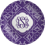 Lotus Flower Melamine Plate (Personalized)