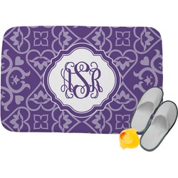 Lotus Flower Memory Foam Bath Mat (Personalized)