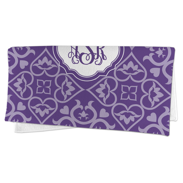 Lotus Flower Microfiber Dish Rag - FOLDED (half)
