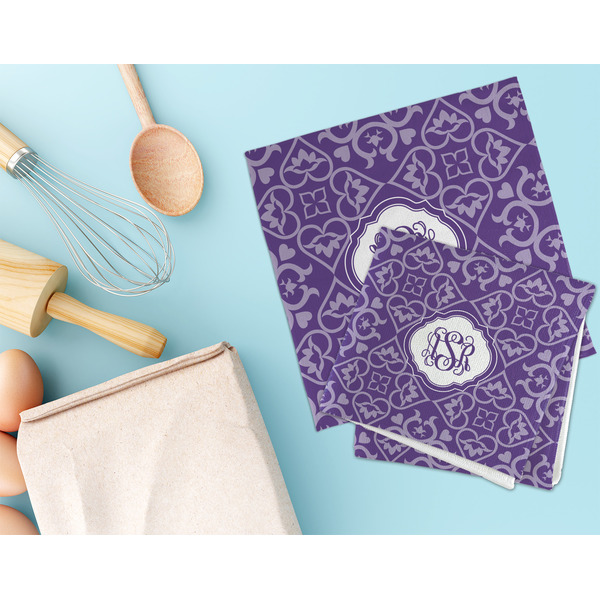 Lotus Flower Microfiber Dish Rag - LIFESTYLE