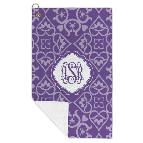 Lotus Flower Microfiber Golf Towels - FOLD