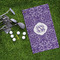 Lotus Flower Microfiber Golf Towels - LIFESTYLE