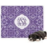 Lotus Flower Dog Blanket - Regular (Personalized)