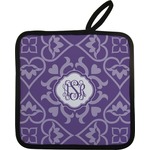 Lotus Flower Pot Holder w/ Monogram