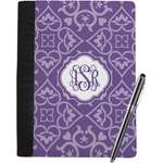 Lotus Flower Notebook Padfolio - Large w/ Monogram