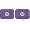 Lotus Flower Octagon Placemat - Double Print Front and Back