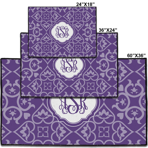 Lotus Flower Personalized Door Mat - Group Parent IMF