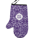 Lotus Flower Left Oven Mitt (Personalized)