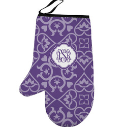 Lotus Flower Left Oven Mitt (Personalized)