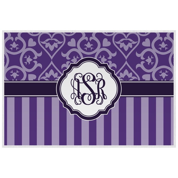 Lotus Flower Personalized Placemat (Back)