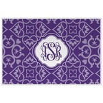 Lotus Flower Laminated Placemat w/ Monogram