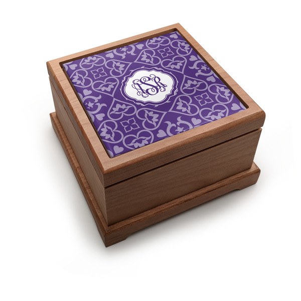 Custom Lotus Flower Pet Urn w/ Monogram