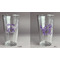 Lotus Flower Pint Glass - Two Content - Approval
