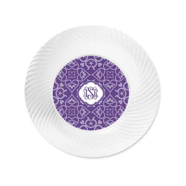 Lotus Flower Plastic Party Appetizer & Dessert Plates - Approval