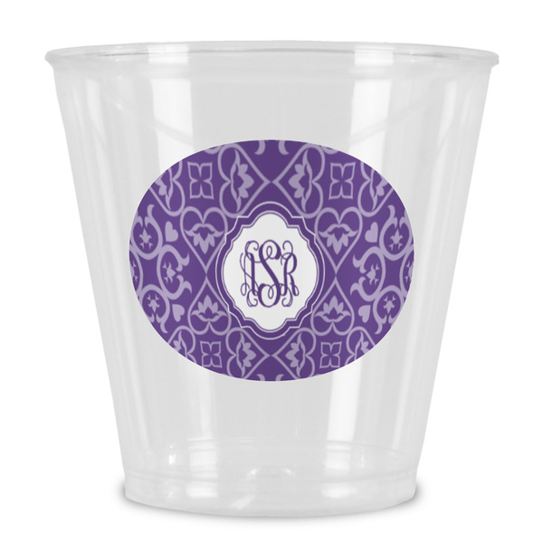 Custom Lotus Flower Plastic Shot Glass (Personalized)
