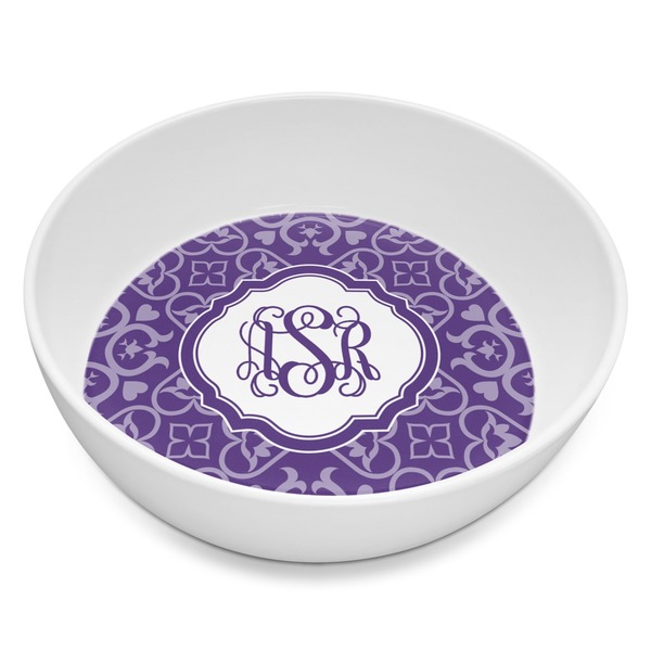 Custom Lotus Flower Melamine Bowl - 8 oz (Personalized)