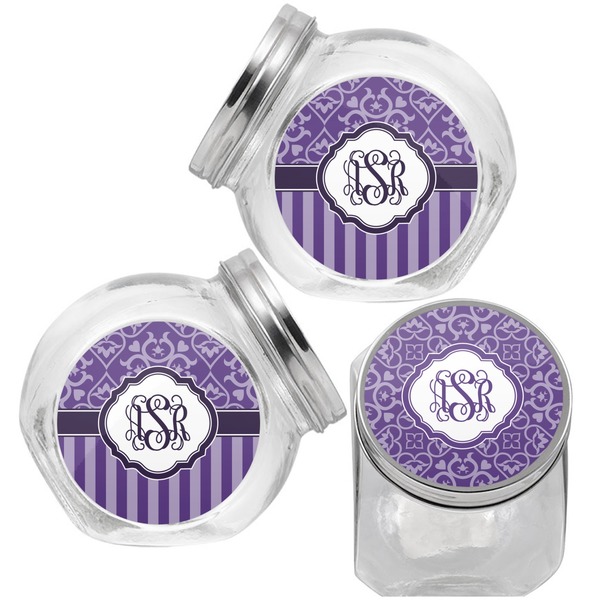 Lotus Flower Puppy Treat Jar - Top Left Right