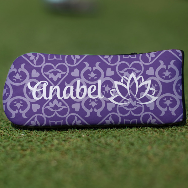 Custom Lotus Flower Blade Putter Cover (Personalized)