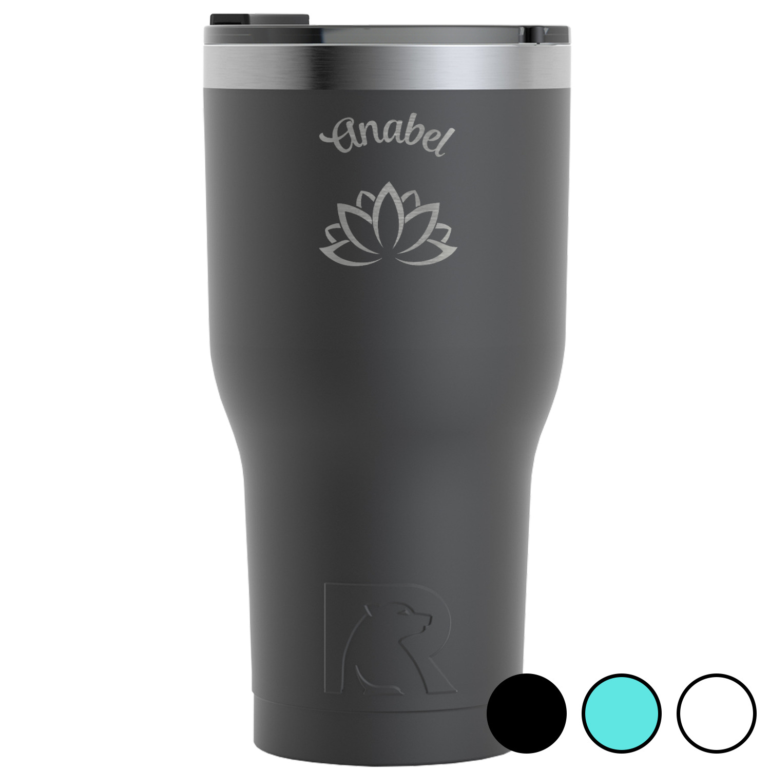 Lotus Flower RTIC Tumbler 30 oz (Personalized) YouCustomizeIt